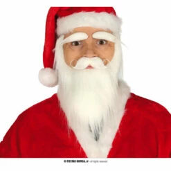 Santa Beard, Moustache And Eyebrows