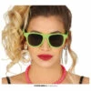 80s Neon Green Glasses