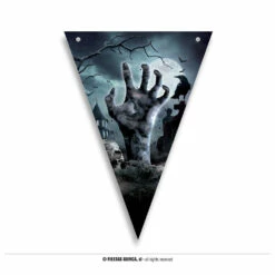 Cemetery Zombie Halloween Bunting -Snazaroo Sales 24283 3 6183bc2558