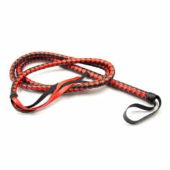 Red And Black Long Whip