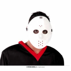 White Hockey Mask PVC