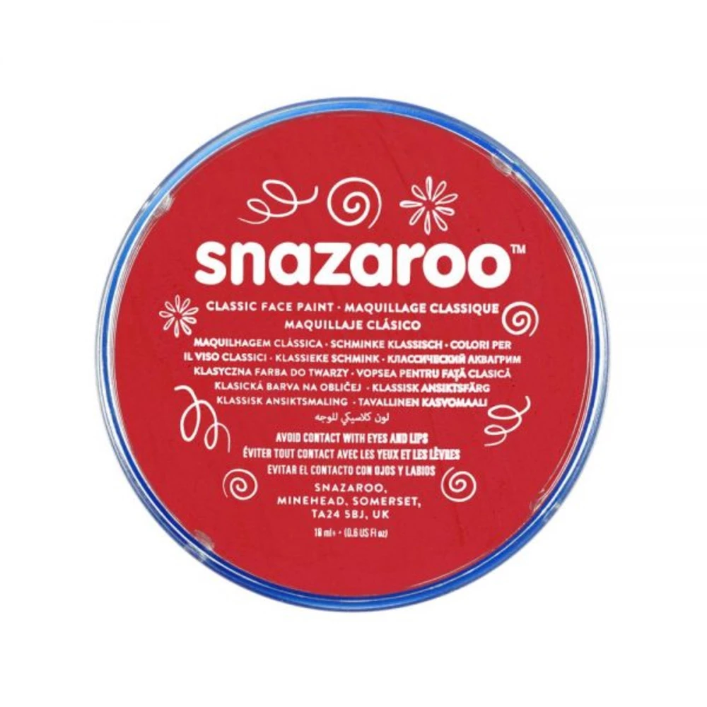 Snazaroo Face Paint, Red 3 Snazaroo Face Paint, Red