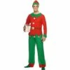 Smiffys Mens Elf Costume -Snazaroo Sales 26025 1 14d53b3103