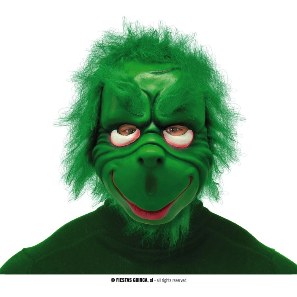 Green Grumpy Goblin Mask 3 Green Grumpy Goblin Mask