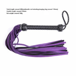 Black And Purple Leather Whip -Snazaroo Sales 2987217374 1557592402 dbbd7eaf99