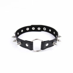 Collar Choker Necklace, Spikes