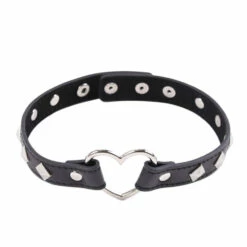 Heart Collar Choker Necklace