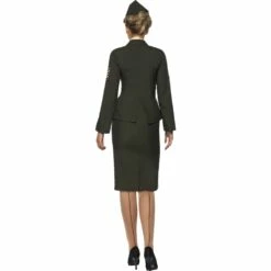 Smiffys Wartime Officer Costume, Green -Snazaroo Sales 35335 2 d059591f4a