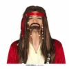 Brown Wig With Dreads And Goatee -Snazaroo Sales 4045 4554e24894