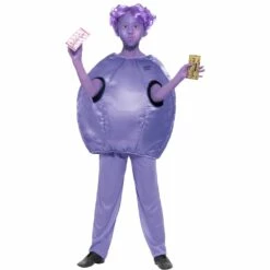 Smiffys Roald Dahl Violet Beauregarde Costume