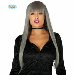 Grey Long Bob Wig