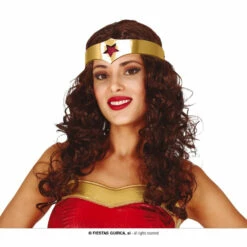 Superhero Wig With Headband