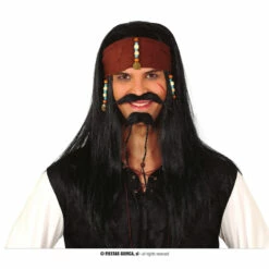 Pirate Wig With Handkerchief