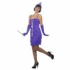 Smiffys Flapper Costume Purple -Snazaroo Sales 45500 57d94b0f59