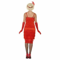 Smiffys Flapper Costume Red -Snazaroo Sales 45501 2 6ae96e0917