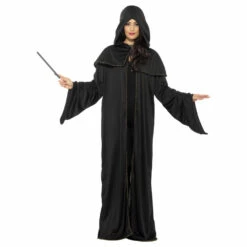 Smiffys Wizard Cloak, Adult, Black -Snazaroo Sales 45605 3 0675d58bbc