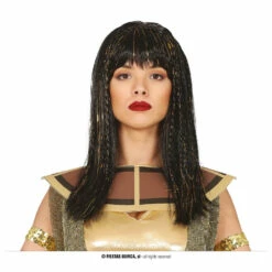 Black And Gold Wig