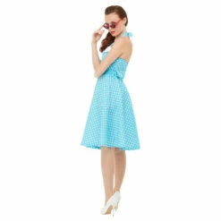 Smiffys 50s Pin Up Costume, Blue -Snazaroo Sales 47785 s 2000x 24e26ada92