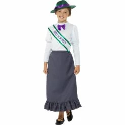 Smiffys Victorian Suffragette Costume