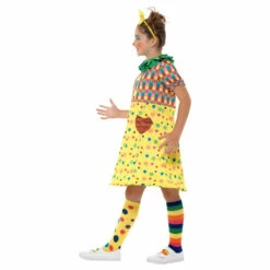 Smiffys Girls Clown Costume -Snazaroo Sales 49821 1 ebcb946a9e