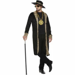 Henbrandt Pimp Black Costume