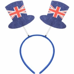 Union Jack Top Hat Head Boppers
