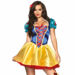 LEG AVENUE Fairytale Snow White Costume 9 LEG AVENUE Fairytale Snow White Costume -Snazaroo Sales 85516 101 05 5c944bfbad
