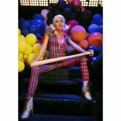 LEG AVENUE Comic Harlequin Vixen Costume -Snazaroo Sales 86920 101 04 1a1f502434