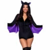 LEG AVENUE Velvet Bat Costume