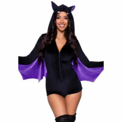 LEG AVENUE Velvet Bat Costume