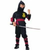 Black Ninja Costume -Snazaroo Sales 881900 1 0f7f005494