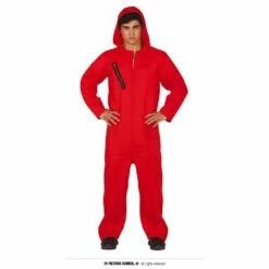 Red Hooded Convict Costume
