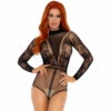 LEG AVENUE Fishnet Bodysuit With Snapcrotch -Snazaroo Sales 89243 001 01 deb15f477a