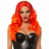 LEG AVENUE Red & Orange Ombre Long Wig -Snazaroo Sales a2854 089 06 453d26fddb