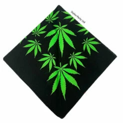 Bandana, Green Leaf