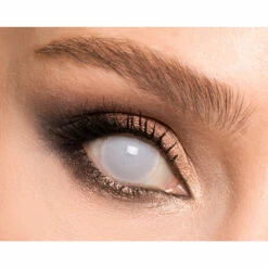 Mesmereyez Blind White Contact Lenses