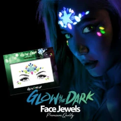 Glow In The Dark Face Jewels -Snazaroo Sales fjl346 v1 f886abe9af