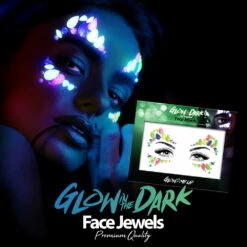 Glow In The Dark Face Jewels -Snazaroo Sales fjl347 v1 8995f5c297