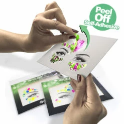 Glow In The Dark Face Jewels -Snazaroo Sales gid peel mock c5d1d324d5