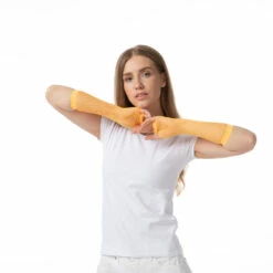 Fishnet Gloves, Orange -Snazaroo Sales gloves netted orange 2019 8f68d4258f