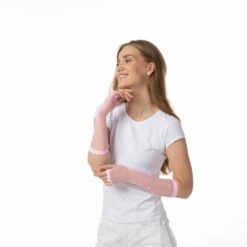 Fishnet Gloves, Baby Pink -Snazaroo Sales gloves netted pink 1978 3600d959ba