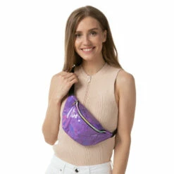 Bumbag, Holographic Purple