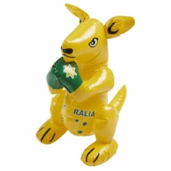 Smiffys Inflatable Kangaroo Yellow 40cm