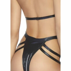 LEG AVENUE Kink Cage Strap Garter Teddy -Snazaroo Sales ki4028 001 06 3f64fa7046