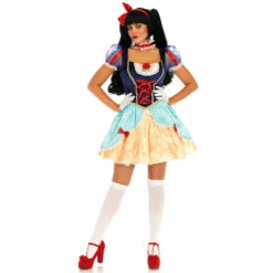 LEG AVENUE Lolita Snow White Costume -Snazaroo Sales lo85647 101 01 4245acc314