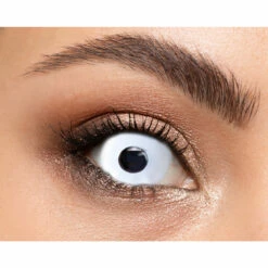 Mesmereyez Mini Sclera White Contact Lenses