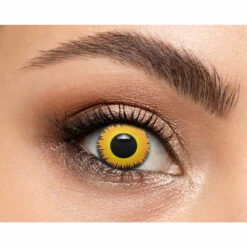 Mesmereyez Orange Werewolf Contact Lenses