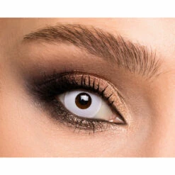 Mesmereyez White Out Contact Lenses