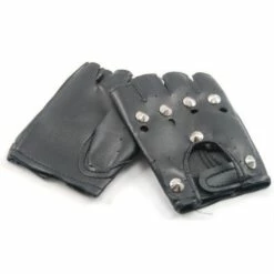 Fingerless Leather Faux Fingerless Gloves