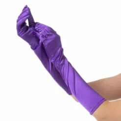 Long Gloves, Purple